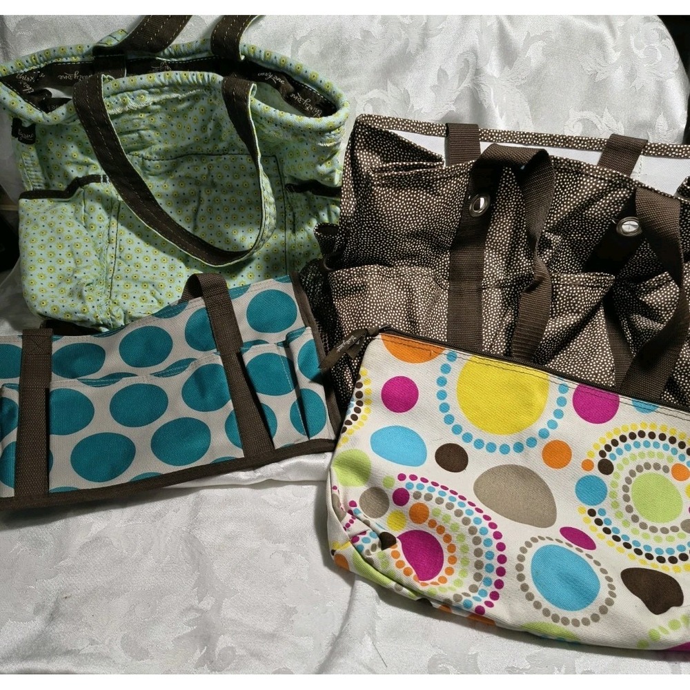 Thirty One Bag Lot - 4 Totes (see Description)
